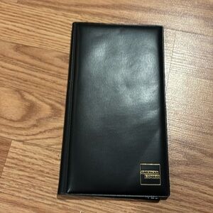 American Express Guest Check Folio Cover EUC Notebook Folder EUC